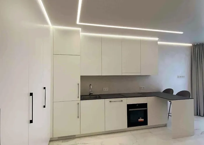 Апартаменты New Luxury Modern In Snipiskes Вильнюс