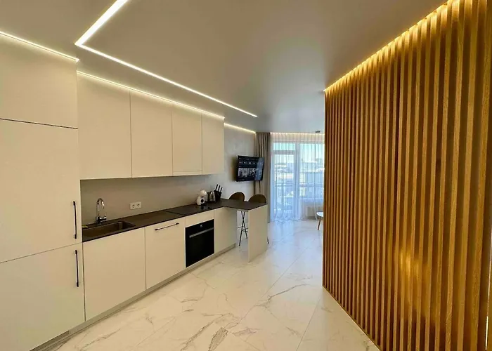 Apartament New Luxury Modern In Snipiskes Wilno